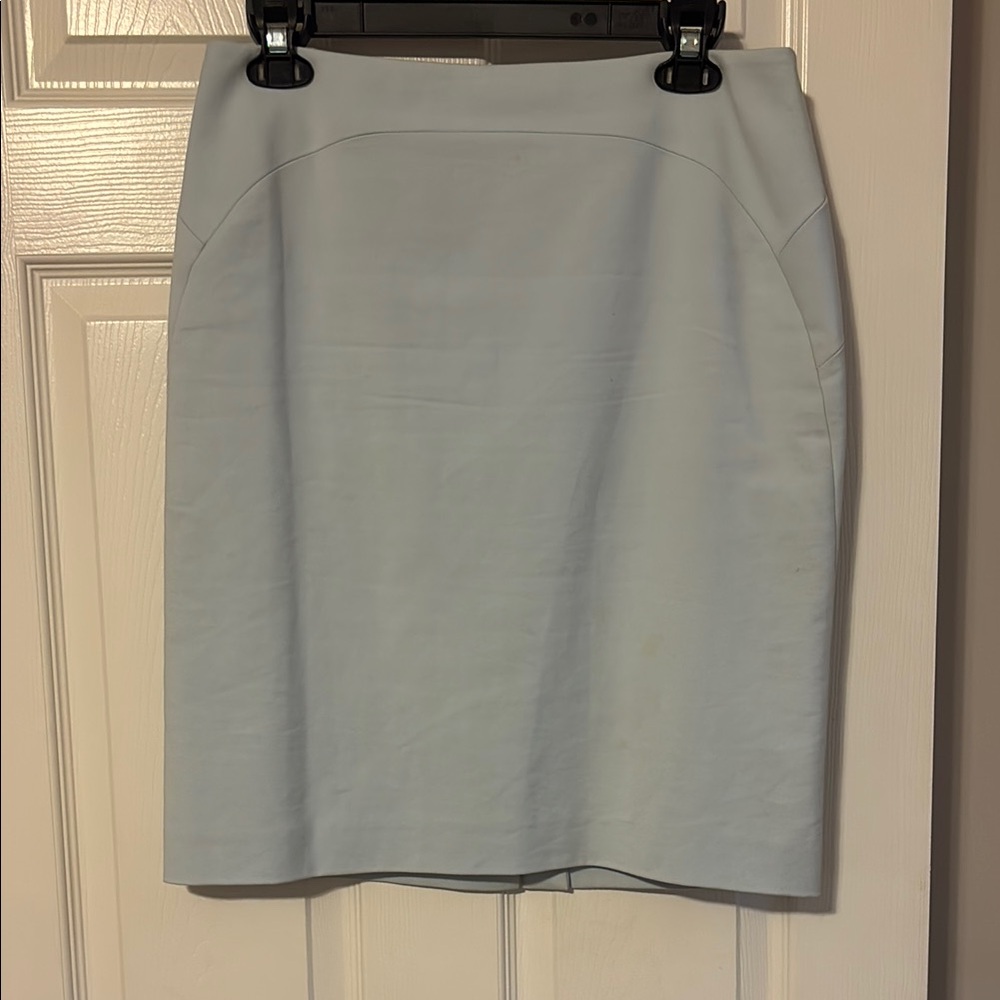 ANTONIO MELANI Blue Knee-Length Pencil Skirt